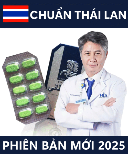 Thuốc Ngựa Thái xanh chính hãng 2025 - Cương cứng nhanh và lâu xuất tinh, tăng khoái cảm, cường dương và hỗ trợ quan hệ nhiều lần