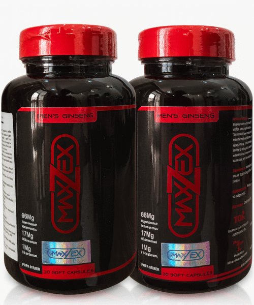 Combo 2 chai Viên uống Sâm Maxzex tốt nhất 2025 của Nga - Thuốc tăng kích thước dương vật tự nhiên 5-7cm và tăng thời gian quan hệ mạnh mẽ 1-2h