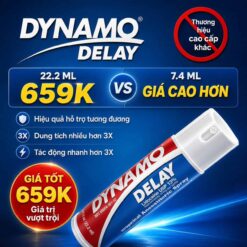 So sánh Dynamo Delay 22.2ml giá tốt với sản phẩm dung tích nhỏ giá cao