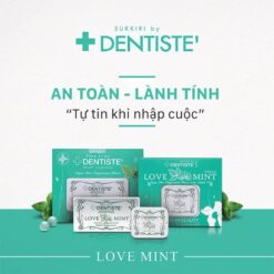 Hộp Kẹo bạc hà Love Mint Dentiste chính hãng Thái Lan an toàn lành tính - Nhà thuốc Trung Thắng