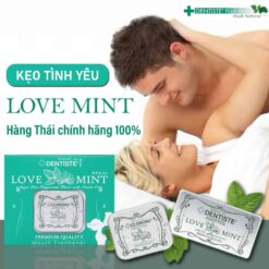 Kẹo tình yêu Love Mint - Kẹo bạc hà Love Mint Dentiste chính hãng Thái Lan 100% - Nhà thuốc Trung Thắng