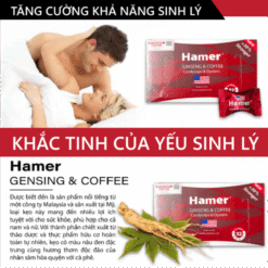 Kẹo sâm Hamer chính hãng Mỹ khắc tinh của yếu sinh lý - Nhà thuốc Trung Thắng