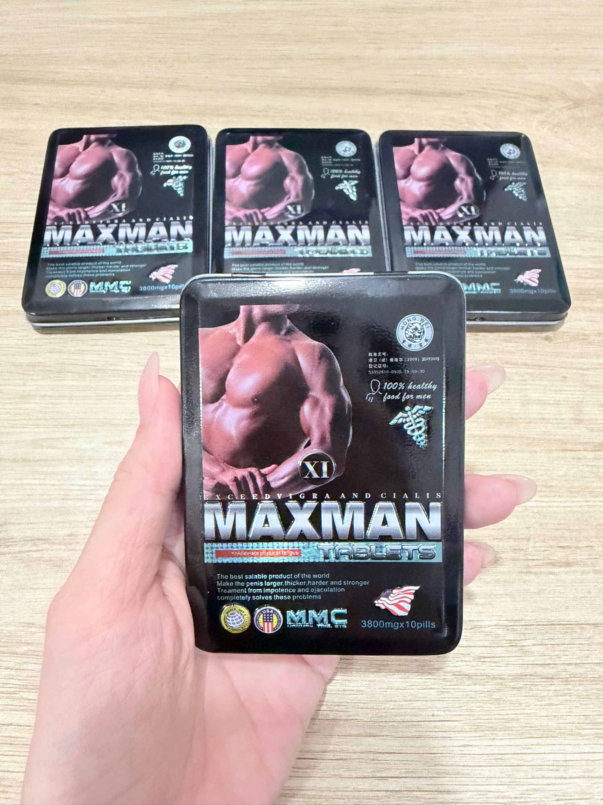 Maxman vỉ thuốc chính hãng từ Mỹ