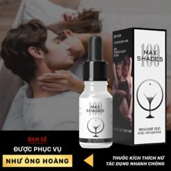 Chai và hộp Maxshades chính hãng Nga hỗ trợ tăng sự gắn kết của các cặp đôi - Nhà thuốc Trung Thắng