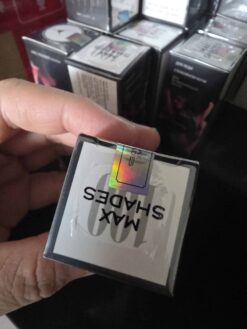 Mặt trên hộp Maxshades chính hãng Nga với logo và tem hologram bảy màu - Nhà thuốc Trung Thắng
