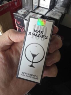 Mặt trước hộp Maxshades chính hãng Nga có tem hologman chống giả - Nhà thuốc Trung Thắng