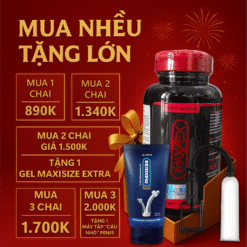 Ưu đãi mua nhiều tặng quà sản phẩm Maxzex chính hãng Nga - Nhà thuốc Trung Thắng