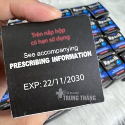 Hạn sử dụng EXP 22/11/2030 in trên nắp hộp Rocket 1H chính hãng Mỹ - Nhà thuốc Trung Thắng