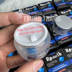 Nắp chai bên trong của hủ Rocket 1H chính hãng Mỹ khi mở nắp ngoài - Nhà thuốc Trung Thắng