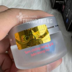 Tem chống hàng giả màu vàng dán bên trong hủ Rocket 1H chính hãng Mỹ - Nhà thuốc Trung Thắng