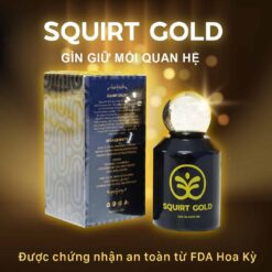 Hộp và chai Squirt Gold chính hãng Mỹ với thông tin thành phần - Nhà thuốc Trung Thắng