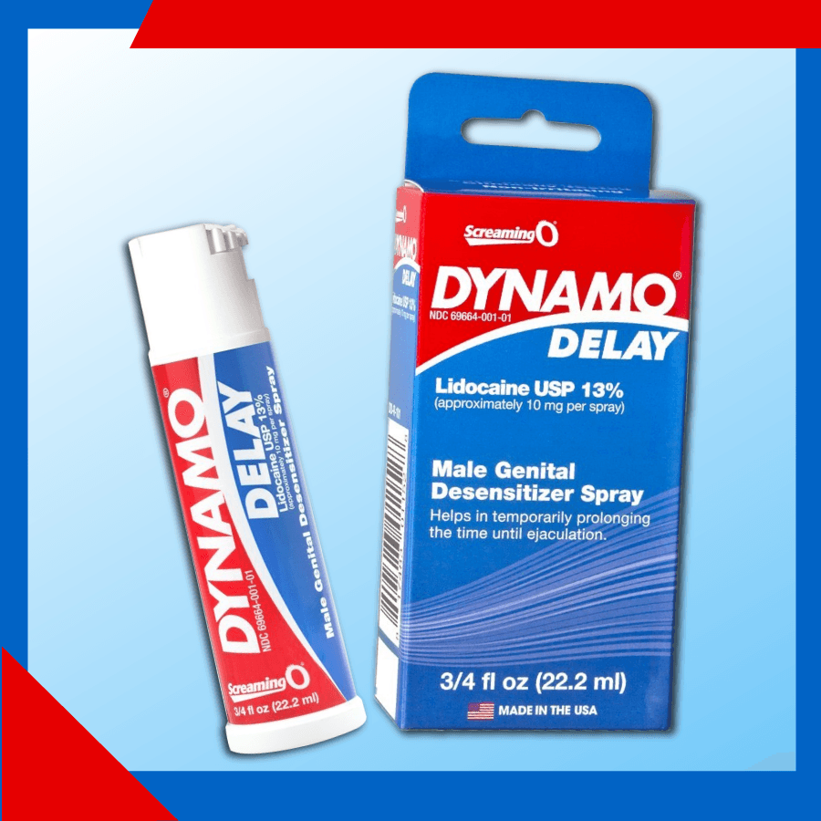 Chai xịt và hộp sản phẩm Dynamo Delay chính hãng Mỹ - Nhà thuốc Trung Thắng
