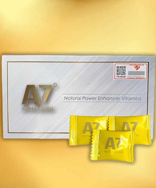 Kẹo Sâm A7 chuẩn Mỹ mới nhất 2025 – Tăng cường sinh lý, độ mạnh tăng 30%, tác dụng lên đến vài giờ
