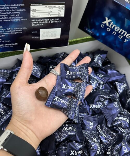 Kẹo Sâm Hamer Xanh Xtreme Candy USA chuẩn Mỹ mới nhất 2025 - Tăng cường sinh lý, chống xuất tinh sớm, tác dụng lên đến vài giờ