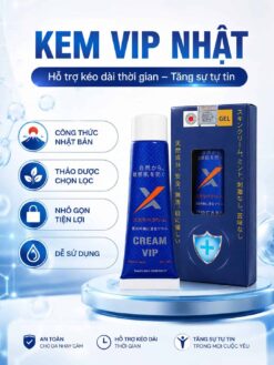 Kem Vip Nhật Bản hỗ trợ kéo dài thời gian, thành phần thảo dược the mát - Nhà thuốc Trung Thắng