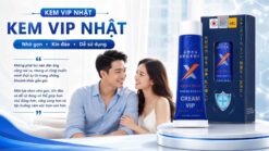 Kem Vip Nhật Bản chính hãng nhỏ gọn kín đáo dễ sử dụng - Nhà thuốc Trung Thắng