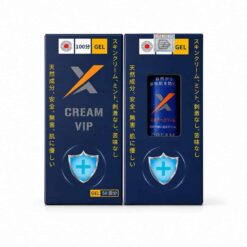 Hai hộp Kem Vip chính hãng Nhật Bản mặt trước và cửa sổ hiển thị tuýp - Nhà thuốc Trung Thắng