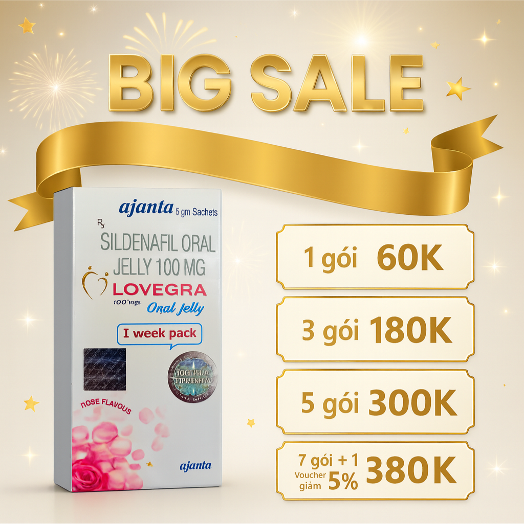 Thạch Tăng Sinh Lý Nữ Oral Jelly 100mg (Hộp 7 Gói) - Ảnh 7