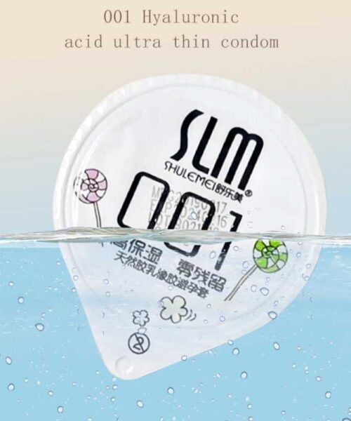 Bao cao su SLM 001 Siêu mỏng 001, nhiều nước