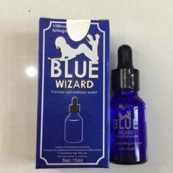 Hộp và chai dung dịch Blue Wizard chính hãng Tây Ban Nha màu xanh - Nhà thuốc Trung Thắng