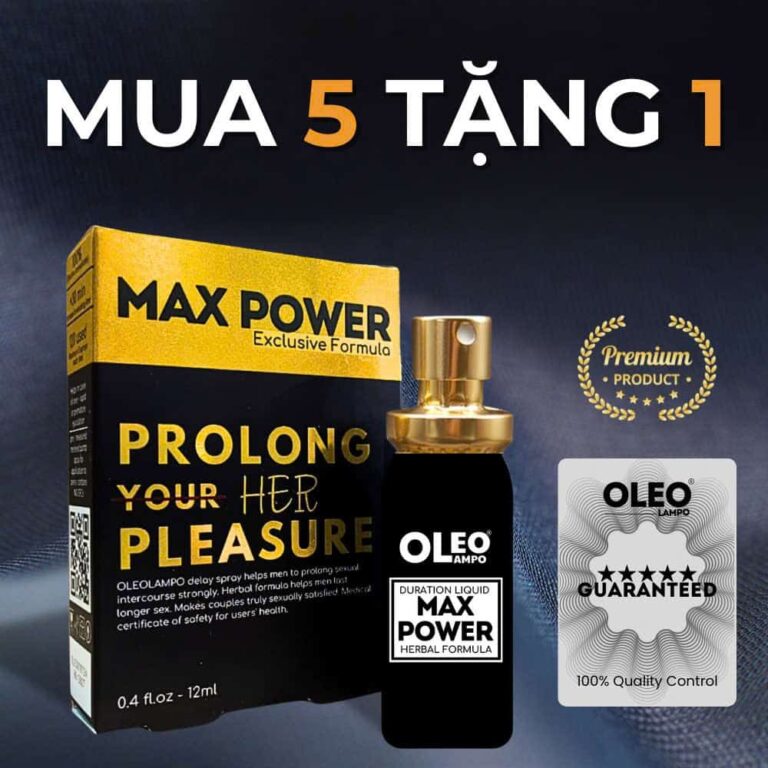 Xịt Oleo Lampo Max Power 12ml – Giải pháp kéo dài thời gian quan hệ cho nam giới - Ảnh 3