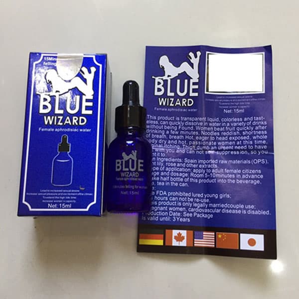 Nước kích dục nữ Blue Wizard loại mạnh 20ml - Ảnh 4
