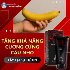 Titan Gel Đỏ chính hãng Nga - hỗ trợ tăng cường bản lĩnh phái mạnh - Nhà thuốc Trung Thắng