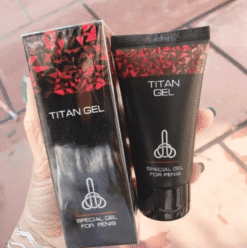Titan Gel Đỏ chính hãng Nga - hộp và tuýp gel thực tế - Nhà thuốc Trung Thắng