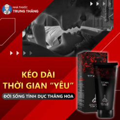 Titan Gel Đỏ chính hãng Nga - hỗ trợ kéo dài thời gian yêu - Nhà thuốc Trung Thắng
