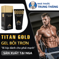 Titan Gel Vàng Gold chính hãng Nga - gel bôi trơn sản xuất tại Nga - Nhà thuốc Trung Thắng