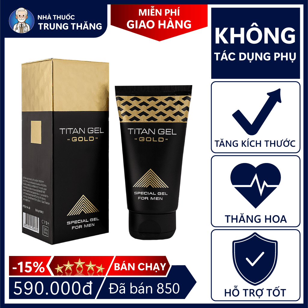 Titan Gel Vàng — Bản 2026