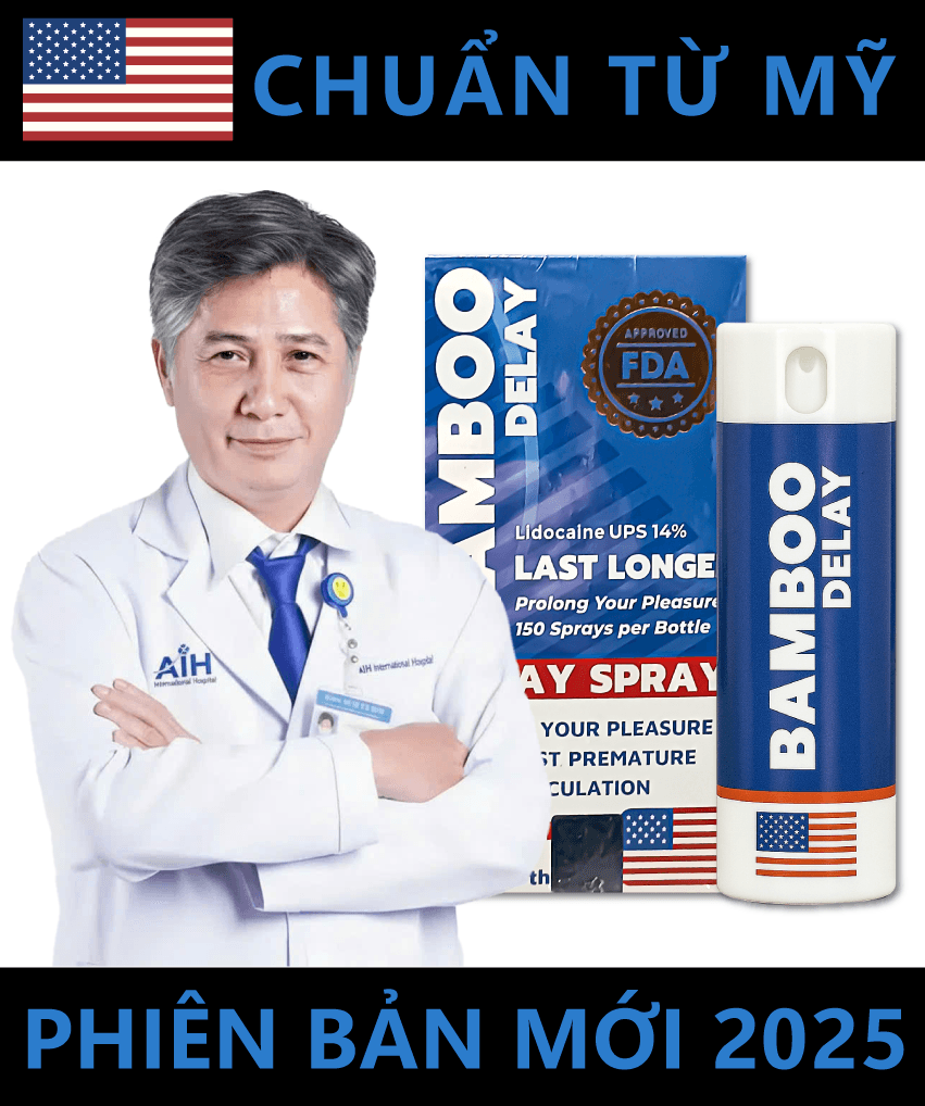 Banner Bamboo Delay chính hãng chuẩn từ Mỹ phiên bản mới 2025 - Nhà thuốc Trung Thắng