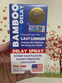 Hộp Bamboo Delay chính hãng có tem chống hàng giả và mã QR - Nhà thuốc Trung Thắng