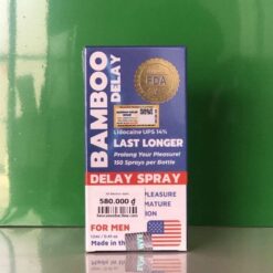 Hộp Bamboo Delay chính hãng với tem giá niêm yết rõ ràng - Nhà thuốc Trung Thắng