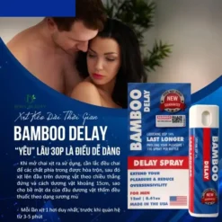 Hướng dẫn sử dụng Bamboo Delay chính hãng đúng cách - Nhà thuốc Trung Thắng