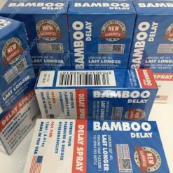 Nhiều hộp Bamboo Delay chính hãng xếp chồng đầy đủ tem nhãn - Nhà thuốc Trung Thắng