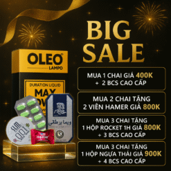 Chương trình ưu đãi combo mua kèm Oleo Lampo Max Power chính hãng Ý - Nhà thuốc Trung Thắng