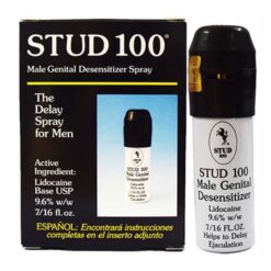 Cận cảnh hộp và chai xịt Stud 100 chính hãng Anh Quốc rõ thông tin sản phẩm - Nhà thuốc Trung Thắng