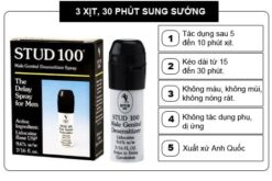 Thông tin 5 ưu điểm nổi bật của Stud 100 chính hãng Anh Quốc - Nhà thuốc Trung Thắng